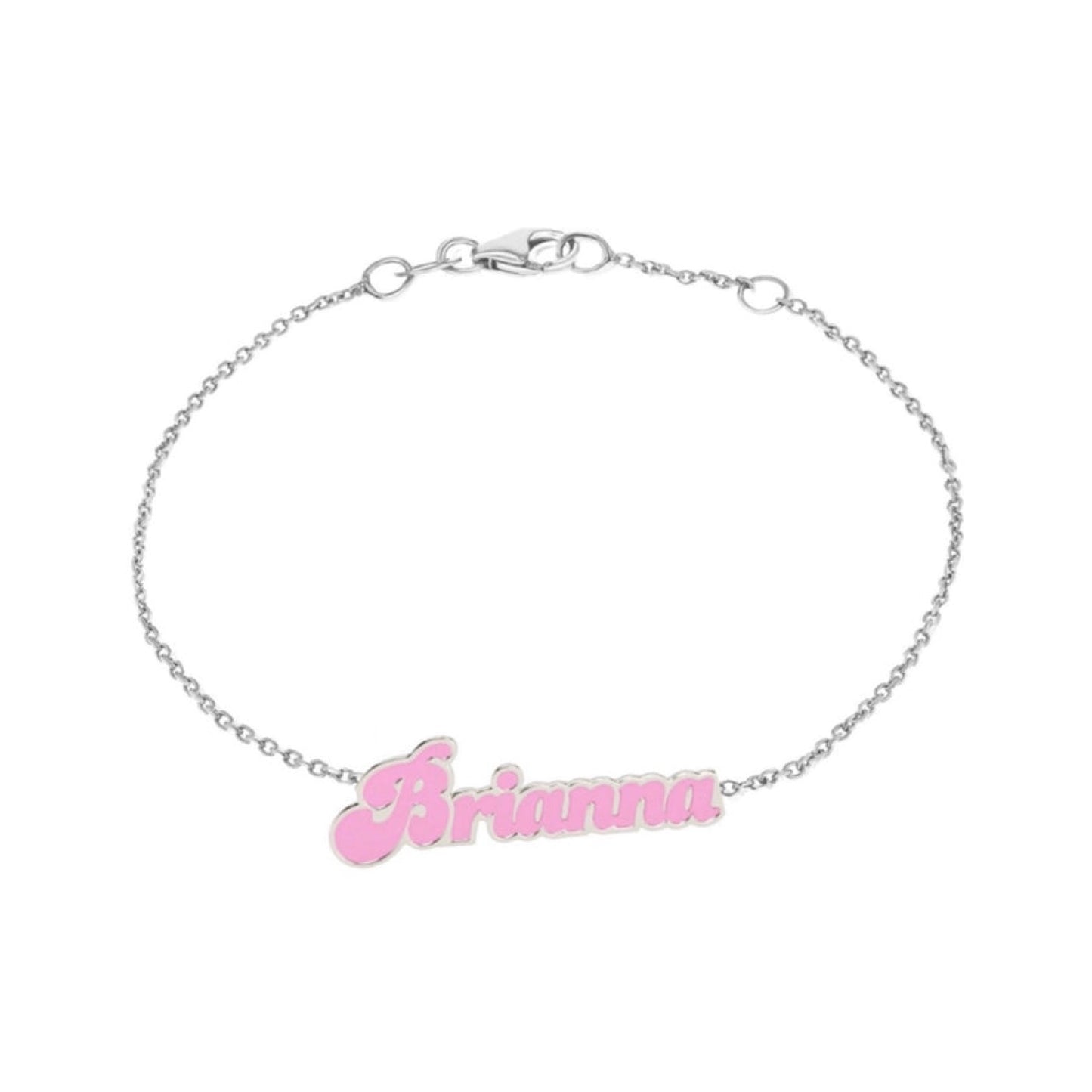 PINK Name Bracelet