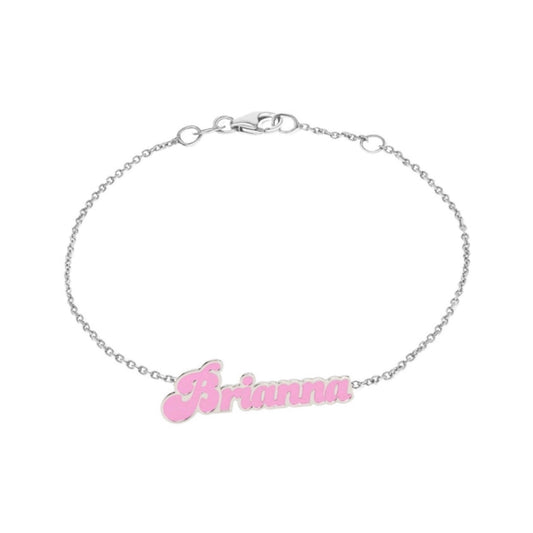 PINK Name Bracelet