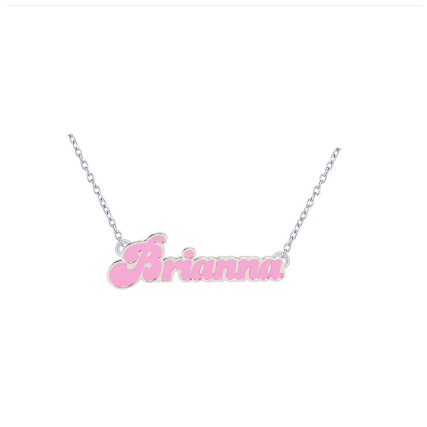 PINK Name Necklace