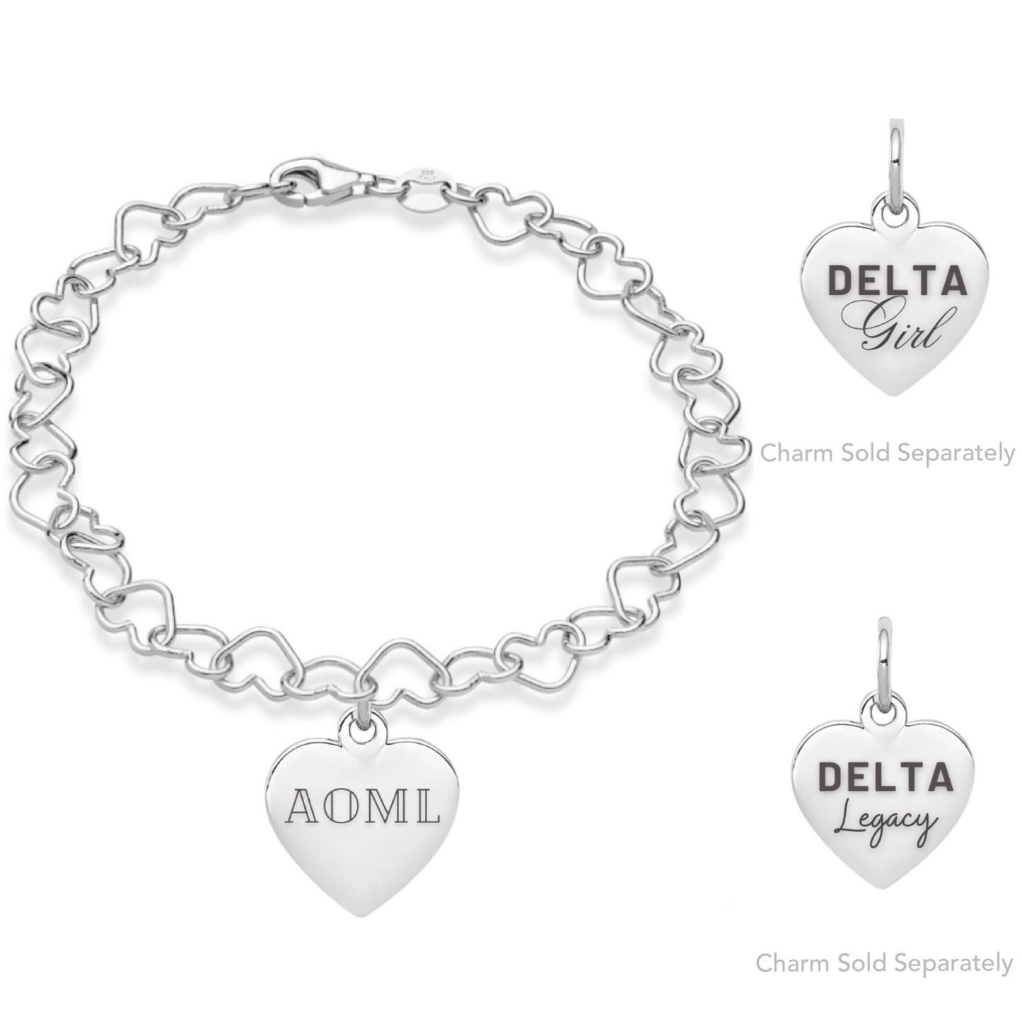 AOML Heart Bracelet