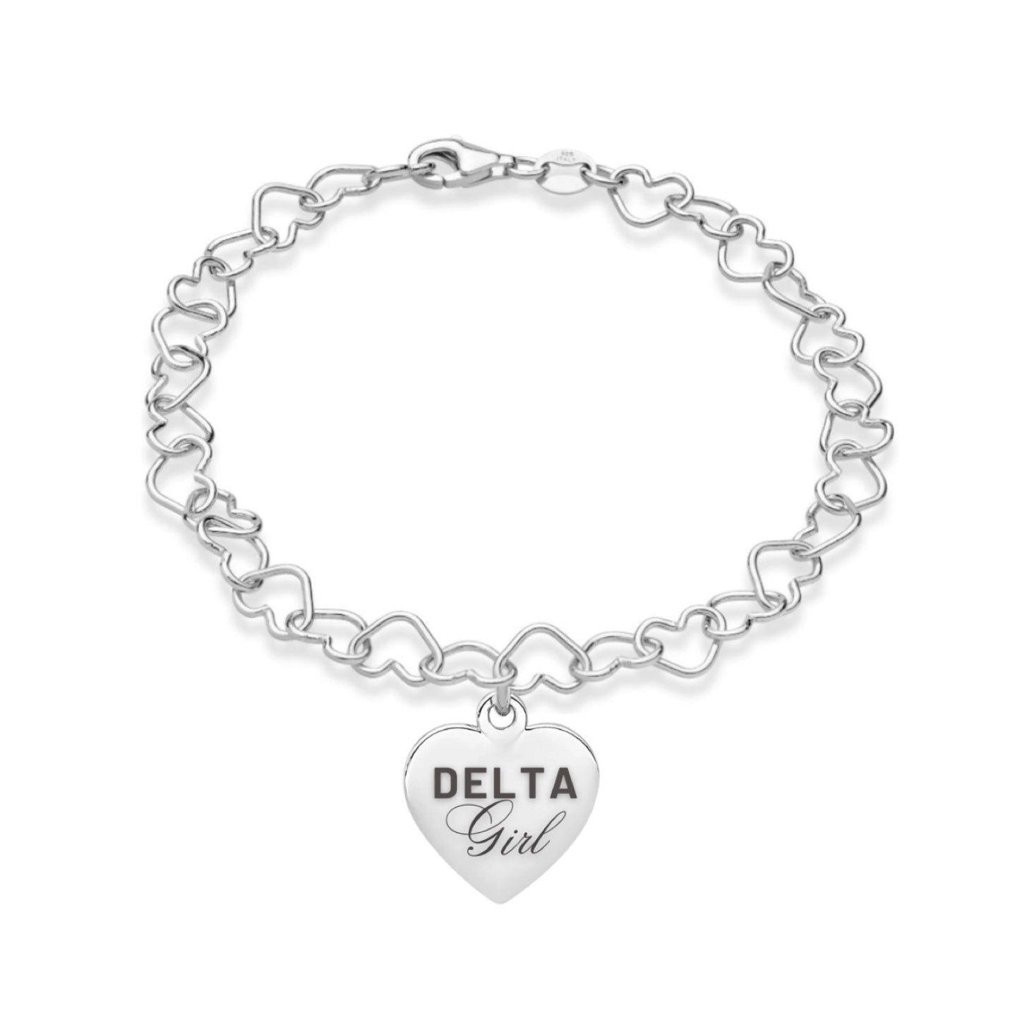 DELTA GIRL Heart Bracelet