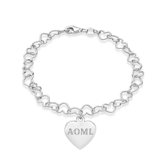 AOML Heart Bracelet